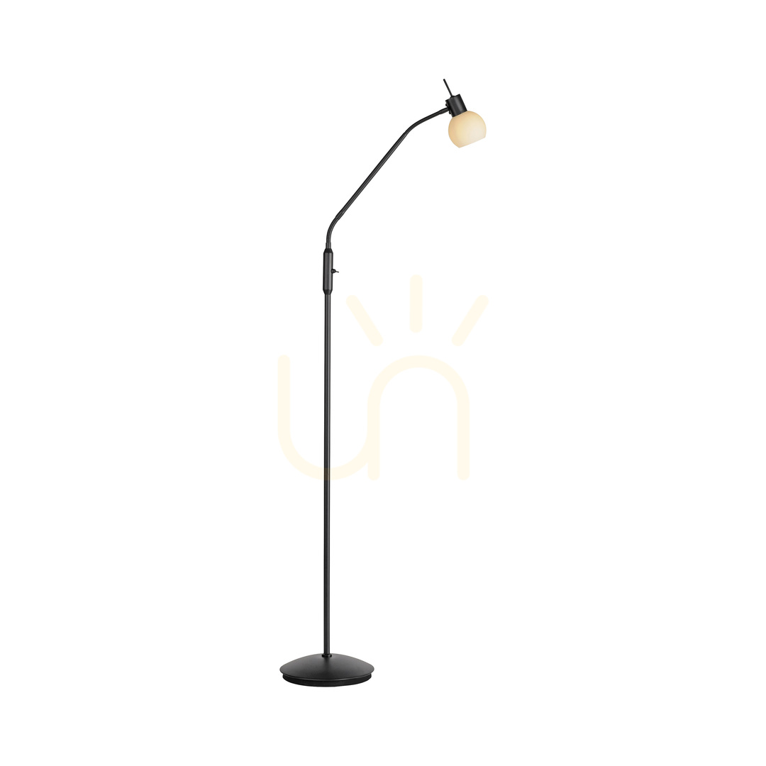 Náhled Stojací lampa LOKI 12157-18 černá 1xE14 Stojací lampa LOKI 12157-18 černá 1xE14