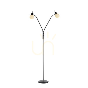 Stojací lampa LOKI 12158-18 černá 2xE14 small 11