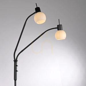 Stojací lampa LOKI 12158-18 černá 2xE14 small 9
