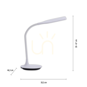 Stolní lampa RAFAEL 13061-16 White 1xLED 7 Stolní lampa RAFAEL 13061-16 White 1xLED small 7