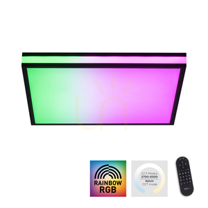 Plafond MARIO BLACK 14110-18 Black 1xLED small 1