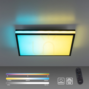 Plafond MARIO BLACK 14110-18 Black 1xLED small 12