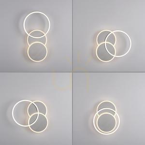 Stropní LED svítidlo JUST LIGHT SEVENT 14116-55, stříbrné, 50 × 33,4 cm small 12