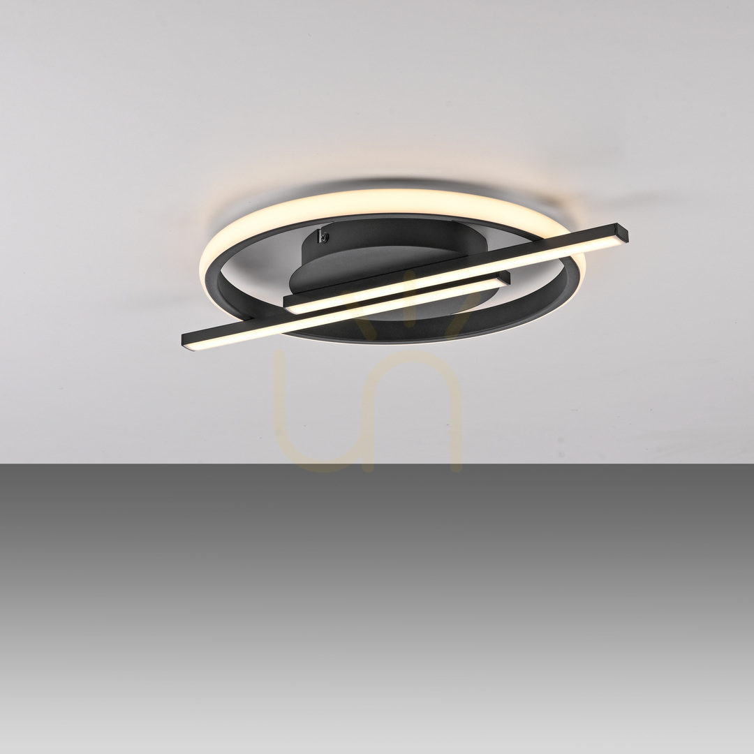 Náhled KORSA Plafond 14130-18 Black 3xLED KORSA Plafond 14130-18 Black 3xLED