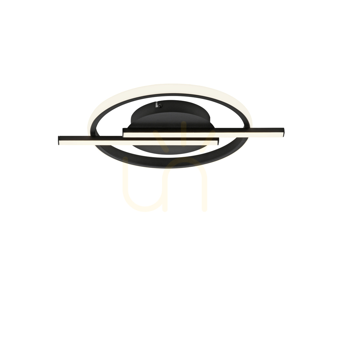 Kontrola KORSA Plafond 14130-18 Black 3xLED KORSA Plafond 14130-18 Black 3xLED