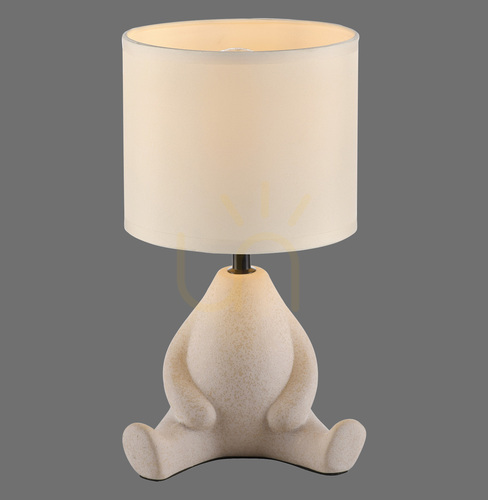 Kontrola Stolní lampa TED 14190-39 Beige 1xE27