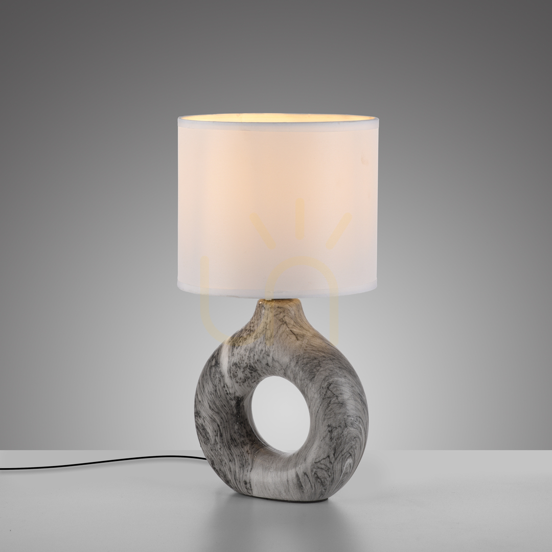 Kontrola Stolní lampa CARARA 14193-15 Grey 1xE27 Stolní lampa CARARA 14193-15 Grey 1xE27