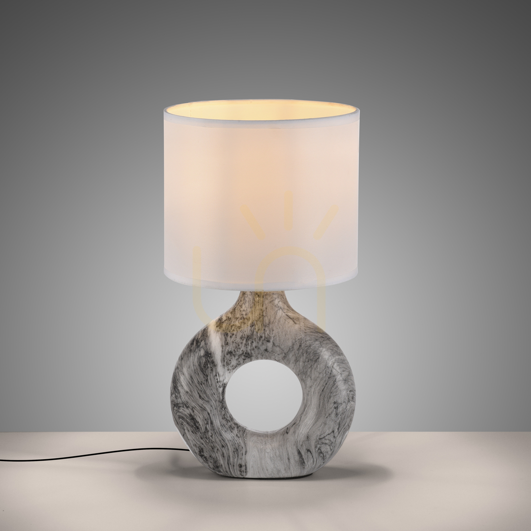 Kontrola Stolní lampa CARARA 14193-15 Grey 1xE27 Stolní lampa CARARA 14193-15 Grey 1xE27
