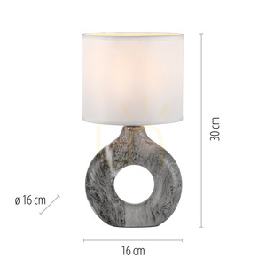 Stolní lampa CARARA 14193-15 Grey 1xE27 8 Stolní lampa CARARA 14193-15 Grey 1xE27 small 8