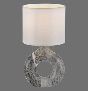 Stolní lampa CARARA 14193-15 Grey 1xE27 0 Stolní lampa CARARA 14193-15 Grey 1xE27 small 0