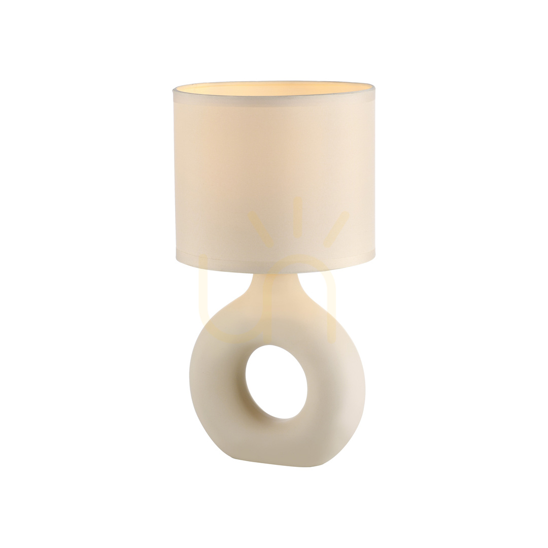 Náhled Stolní lampa CARARA 14193-39 Beige 1xE27 Stolní lampa CARARA 14193-39 Beige 1xE27