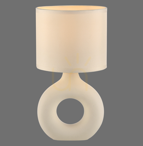 Kontrola Stolní lampa CARARA 14193-39 Beige 1xE27