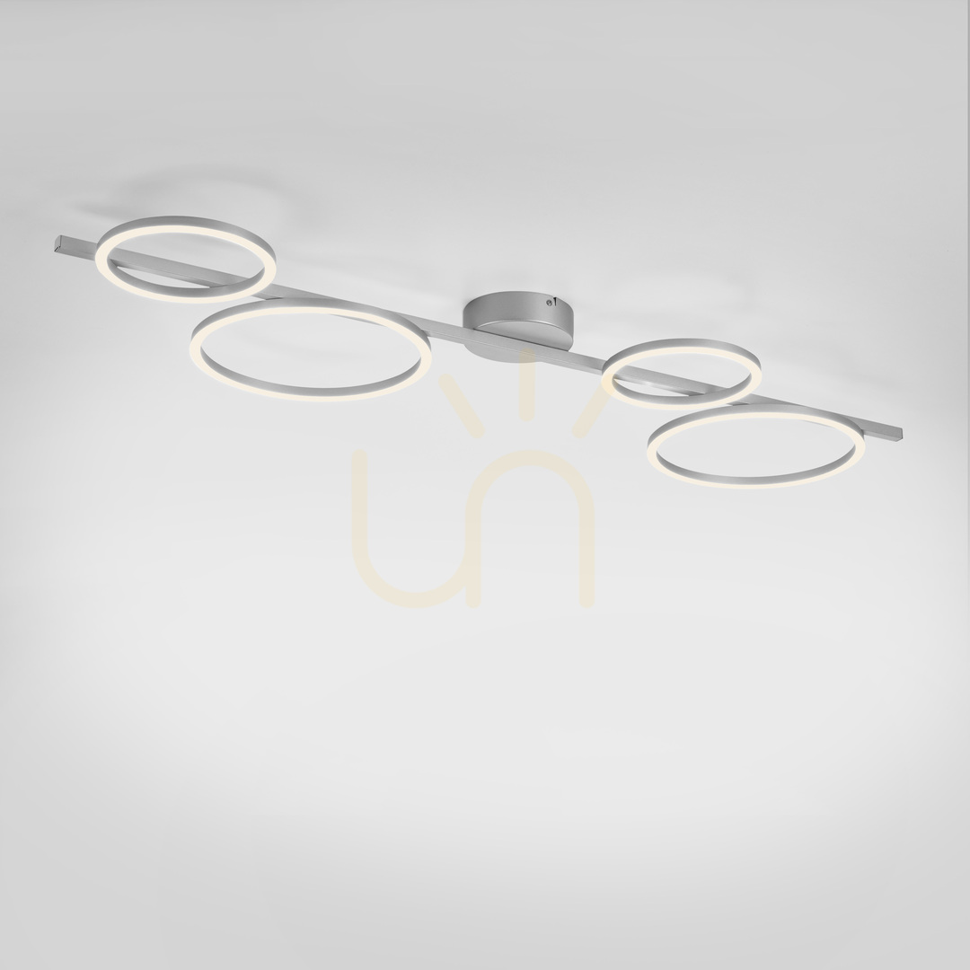 Kontrola Plafond MINI RITUS 14211-21 Stříbrná 4xLED Plafond MINI RITUS 14211-21 Stříbrná 4xLED