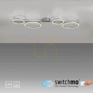 Plafond MINI RITUS 14211-21 Stříbrná 4xLED 12 Plafond MINI RITUS 14211-21 Stříbrná 4xLED small 12