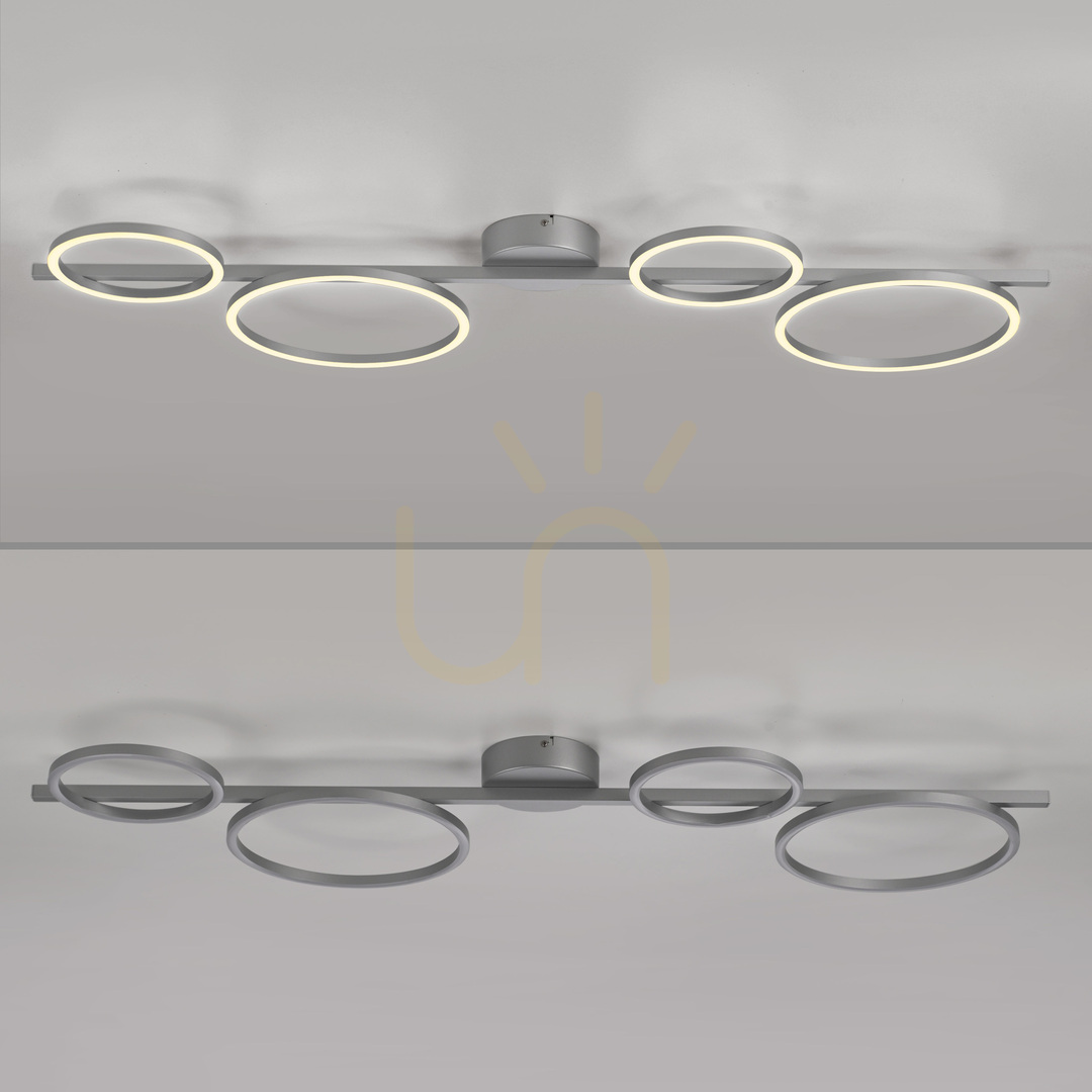 Zobrazit Plafond MINI RITUS 14211-21 Stříbrná 4xLED Plafond MINI RITUS 14211-21 Stříbrná 4xLED