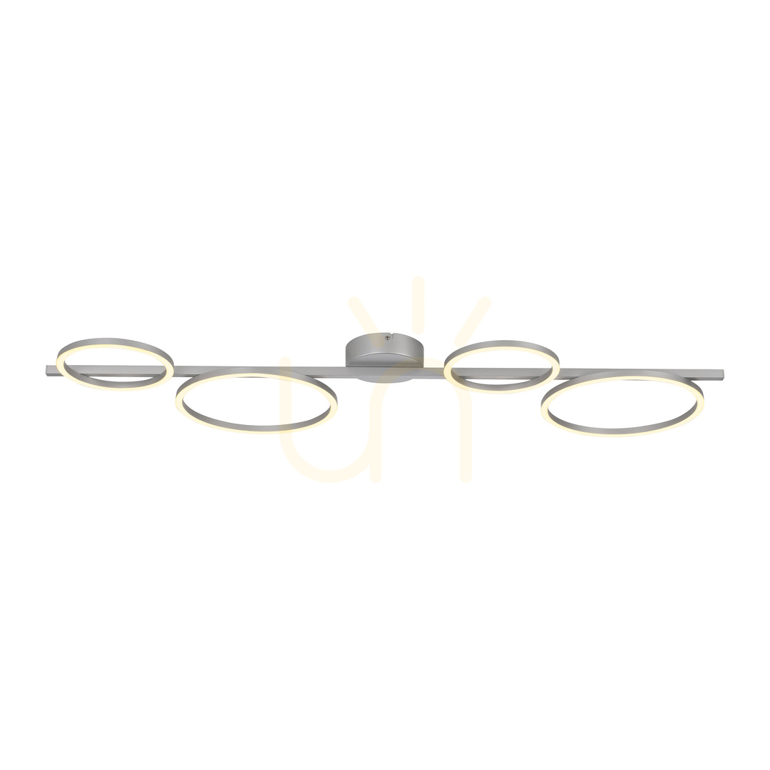 Kontrola Plafond MINI RITUS 14211-21 Stříbrná 4xLED Plafond MINI RITUS 14211-21 Stříbrná 4xLED