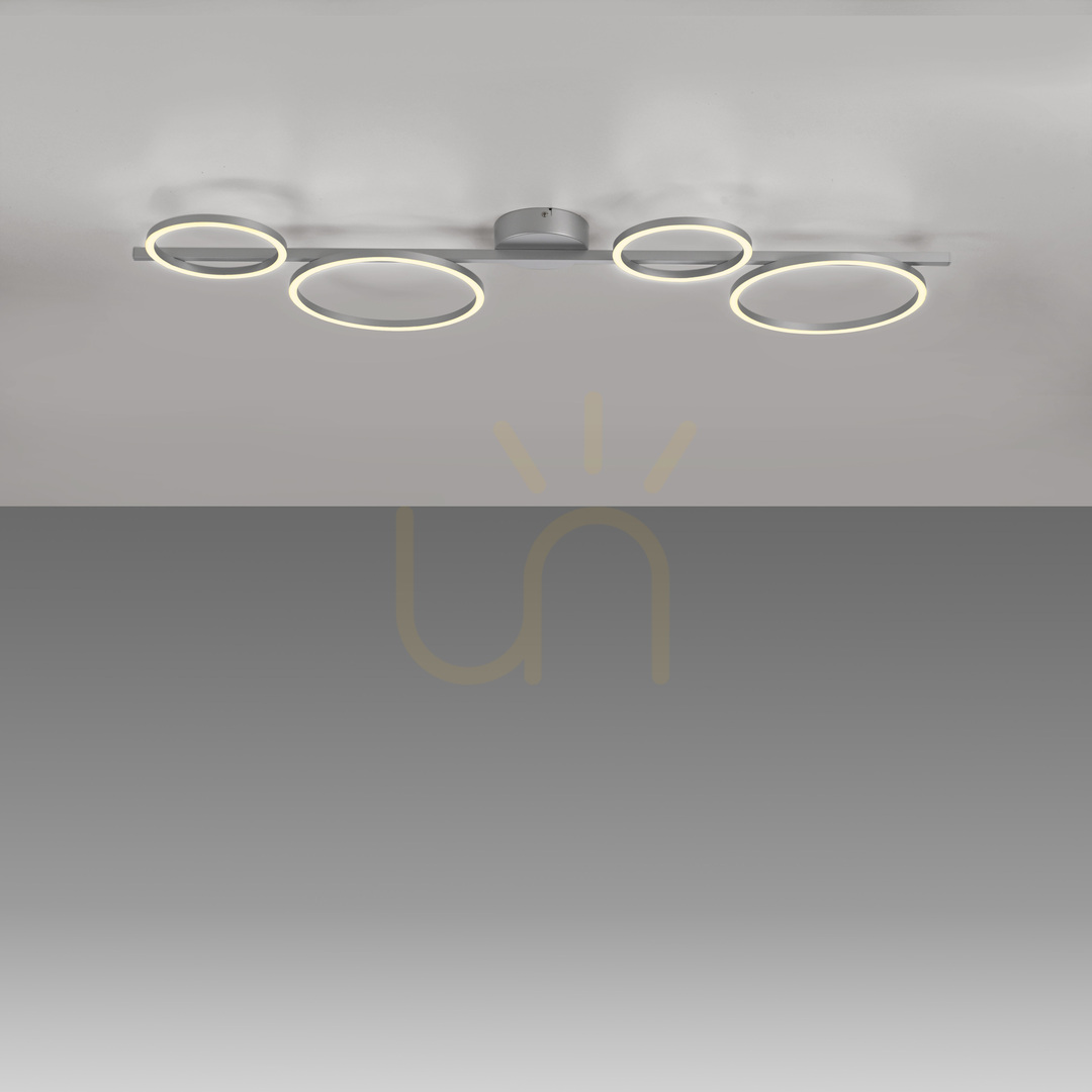 Kontrola Plafond MINI RITUS 14211-21 Stříbrná 4xLED Plafond MINI RITUS 14211-21 Stříbrná 4xLED