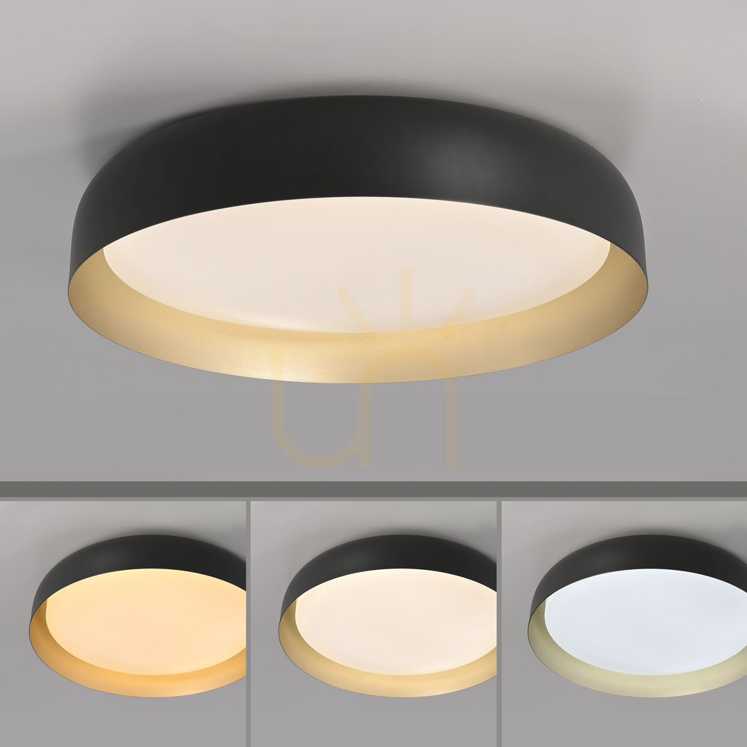 Kontrola Plafond OSKO 14216-18 Black 1xLED Plafond OSKO 14216-18 Black 1xLED