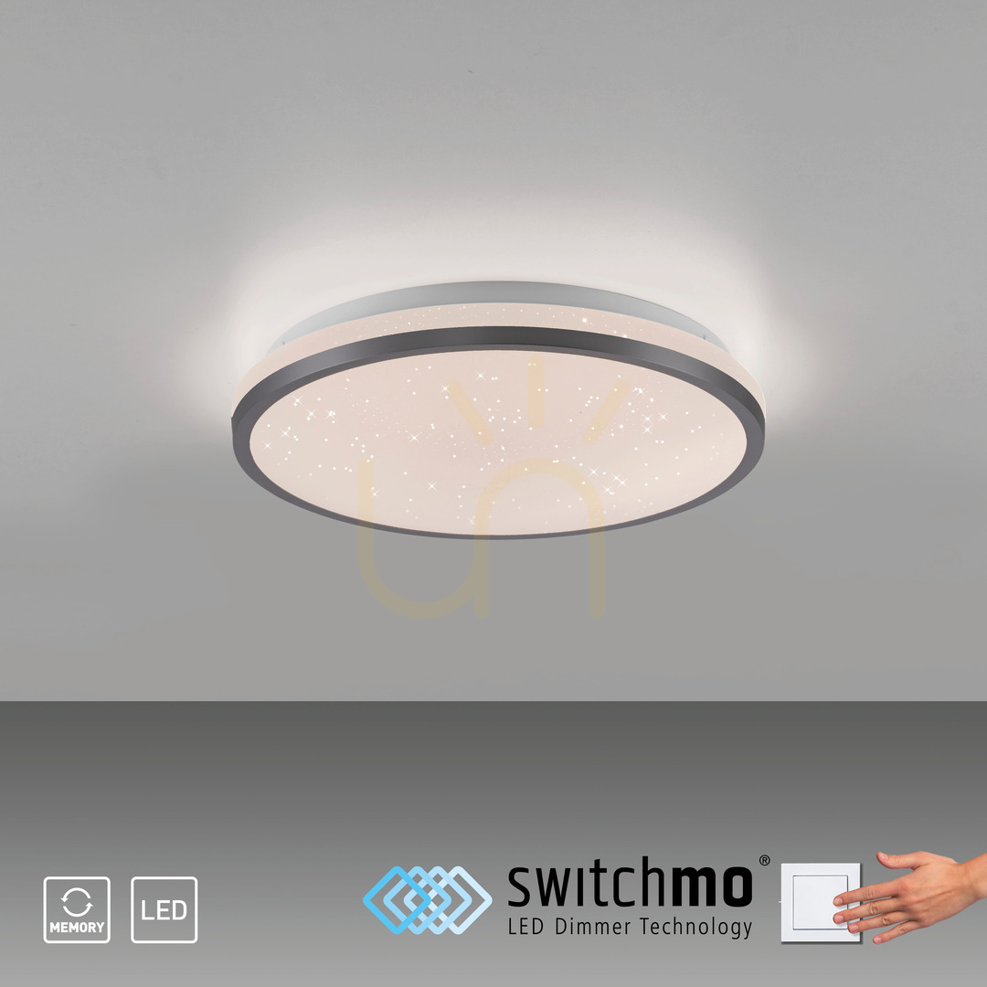 Náhled Plafond KYLE14293-18 Black 1xLED Plafond KYLE14293-18 Black 1xLED