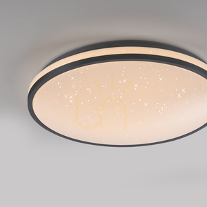 LED stropní svítidlo JUST LIGHT KYLE 14294-18 černé Ø38 cm, Switchmo small 9