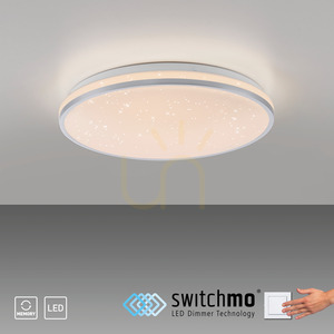 Stropní LED svítidlo Zuma Line KYLE 14294-21 stříbrné, 38 cm, 23,5 W small 11