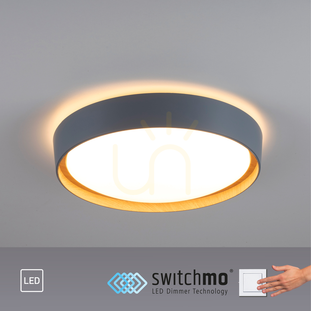 Zobrazit Plafond EMILIA 14347-15 Grey 1xLED Plafond EMILIA 14347-15 Grey 1xLED