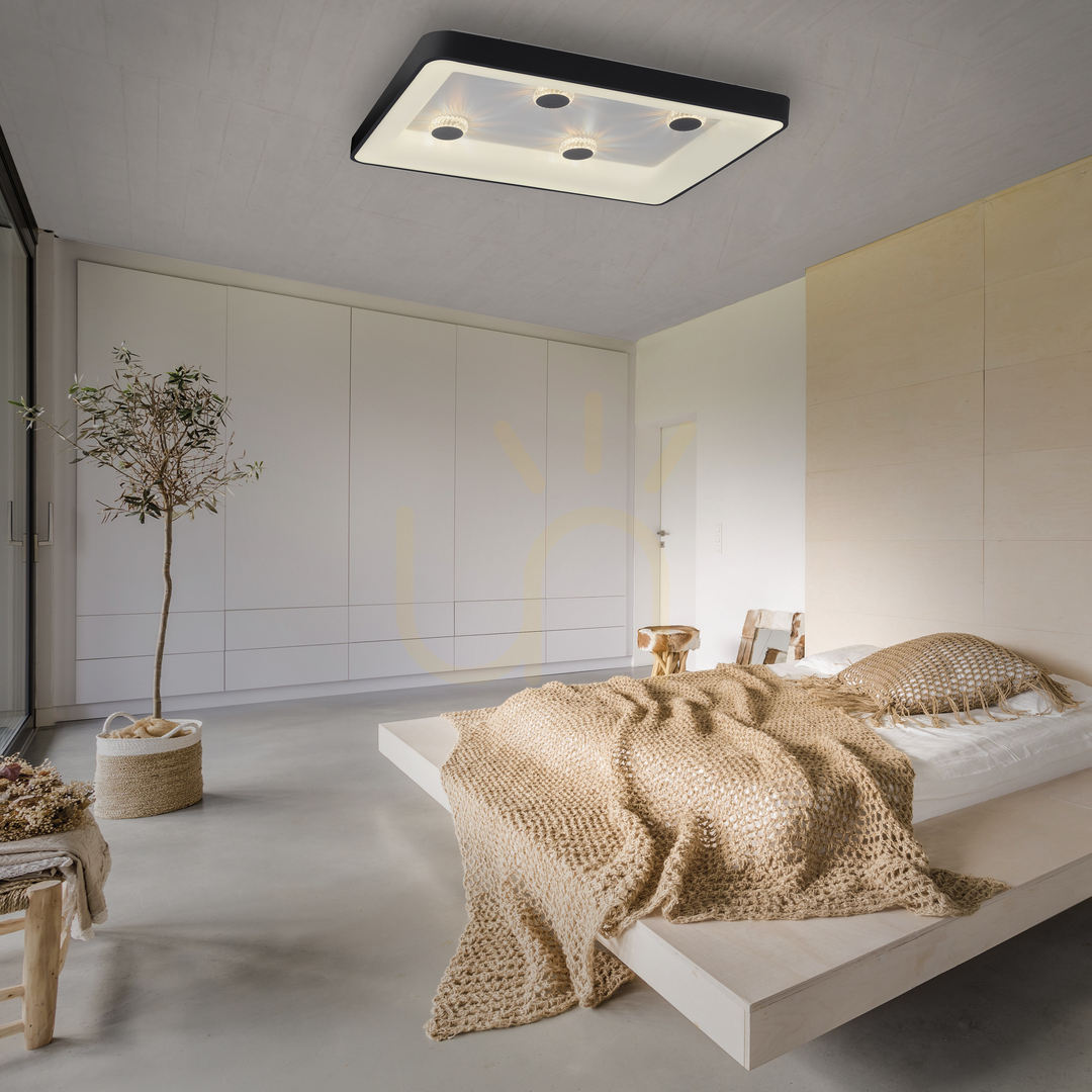 Pohled VERTIGO plafond 14385-18 Black 1xLED VERTIGO plafond 14385-18 Black 1xLED