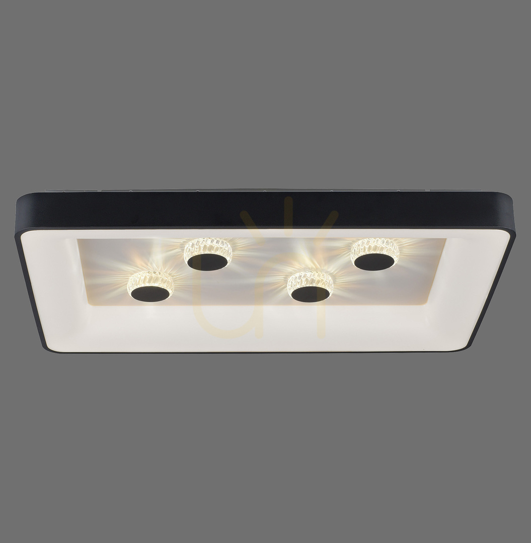 Kontrola VERTIGO plafond 14385-18 Black 1xLED VERTIGO plafond 14385-18 Black 1xLED