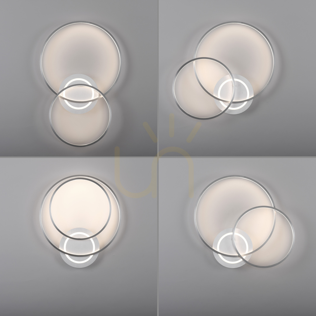 Zobrazit ASMINA Plafond 14540-95 Silver 3xLED ASMINA Plafond 14540-95 Silver 3xLED