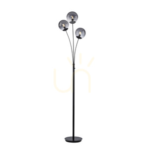 Stojací lampa BIG WIDOW 14603-18 černá 3xE14. small 6