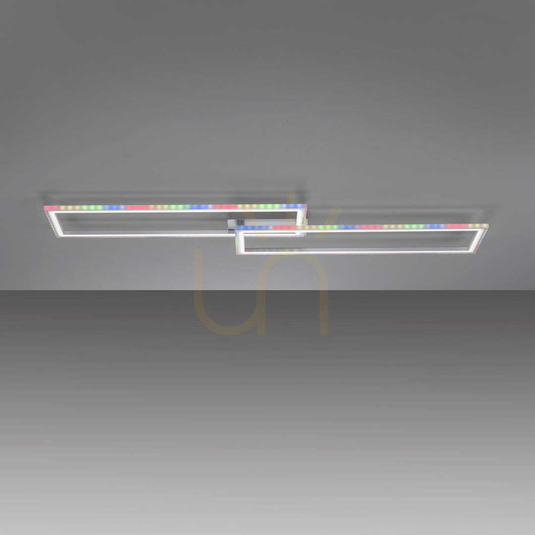 Kontrola Plafond FELIX60 14635-55 Silver 2xLED Plafond FELIX60 14635-55 Silver 2xLED