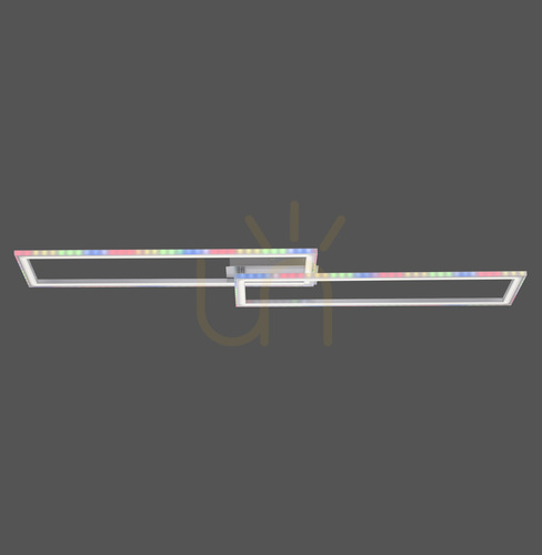 Kontrola Plafond FELIX60 14635-55 Silver 2xLED