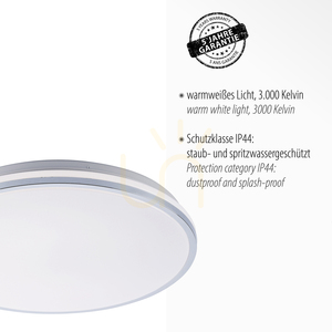 Plafond ISABELL 14844-17 Chrome 1xLED small 3