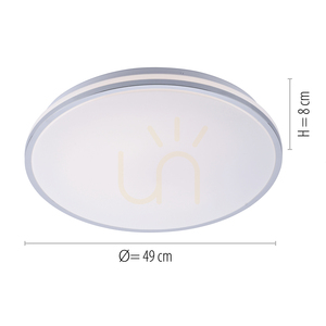 Plafond ISABELL 14844-17 Chrome 1xLED small 7