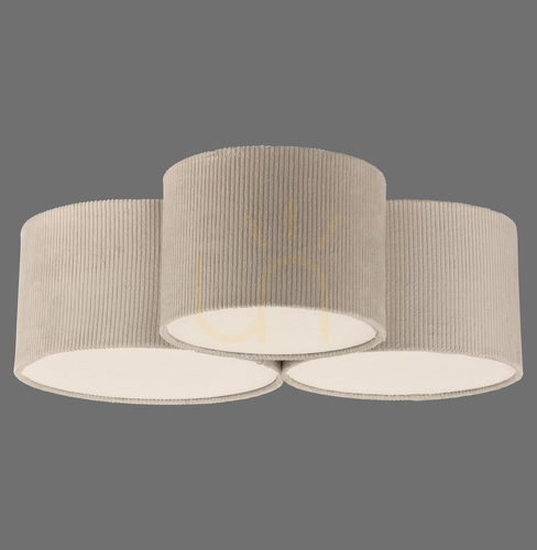 Kontrola GREEN DURO Plafond 14890-39 Béžová 3xE27