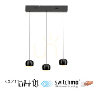 Závěsné svítidlo BALLINI 15261-18 Black 3xLED 1 Závěsné svítidlo BALLINI 15261-18 Black 3xLED small 1