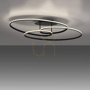 LUMACA Plafond 15321-18 Black 1xLED small 10