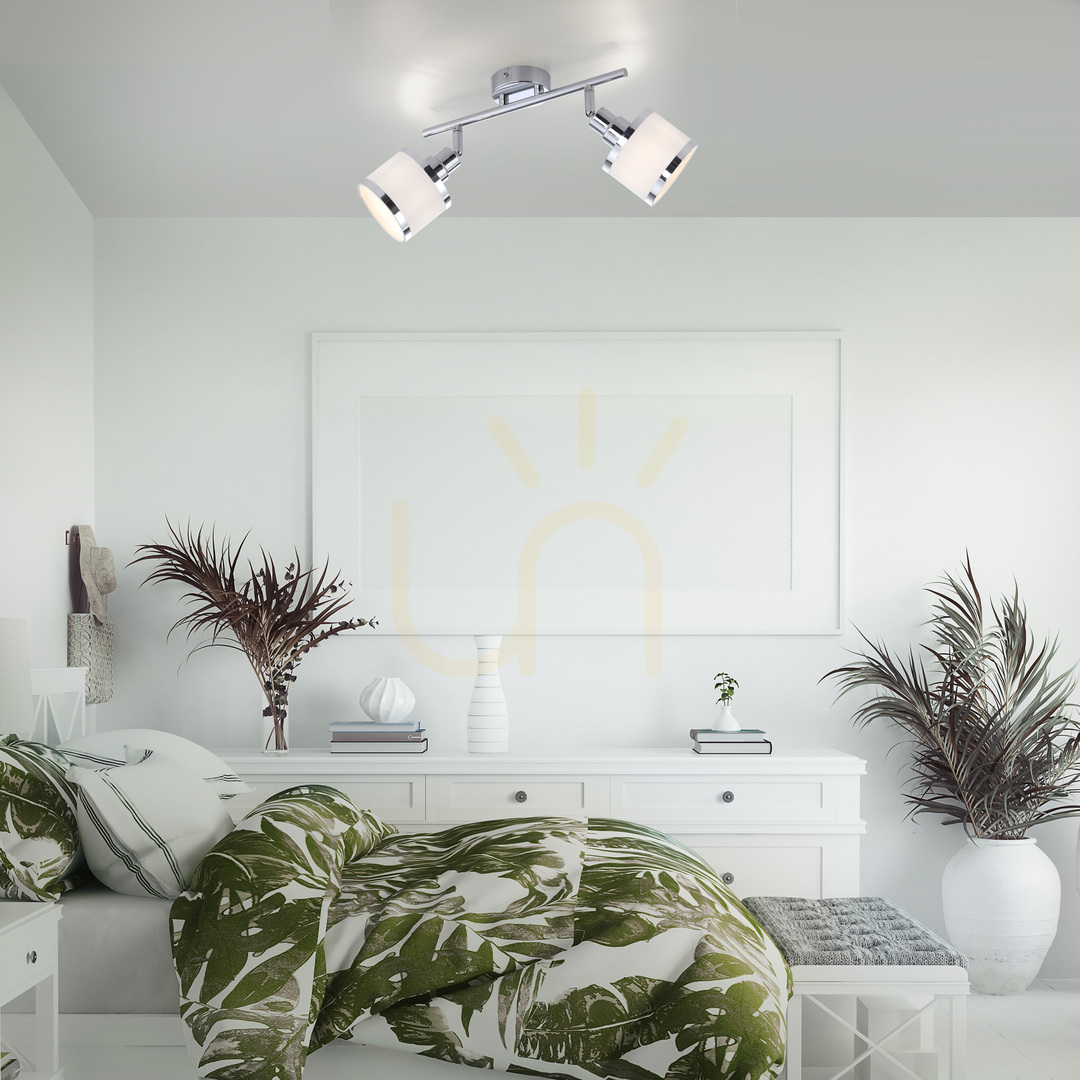 Náhled ACCOR Plafond 15372-17 Chrom 2xE14 ACCOR Plafond 15372-17 Chrom 2xE14