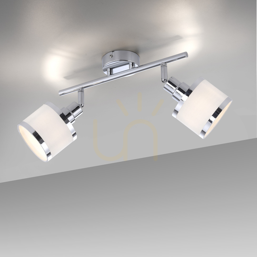 Kontrola ACCOR Plafond 15372-17 Chrom 2xE14 ACCOR Plafond 15372-17 Chrom 2xE14