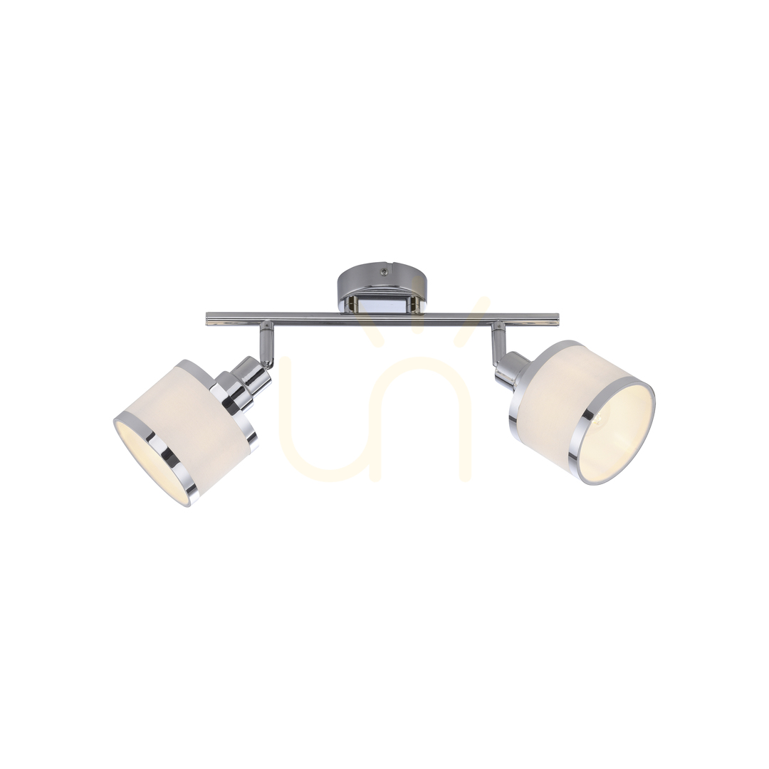 Náhled ACCOR Plafond 15372-17 Chrom 2xE14 ACCOR Plafond 15372-17 Chrom 2xE14