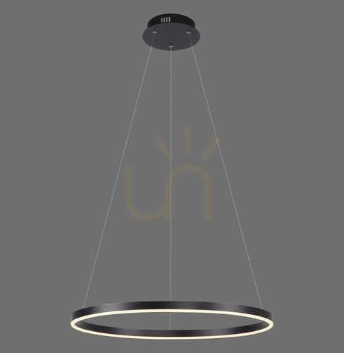 Kontrola Závěsné svítidlo RITUS 15394-13 Anthracite 1xLED