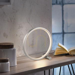 Stolní lampa Zuma Line MINI RITUS 15395-21 stříbrná LED 13 W small 11