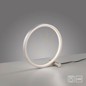 Stolní lampa Zuma Line MINI RITUS 15395-21 stříbrná LED 13 W small 13