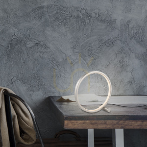 Stolní lampa Zuma Line MINI RITUS 15395-21 stříbrná LED 13 W small 2