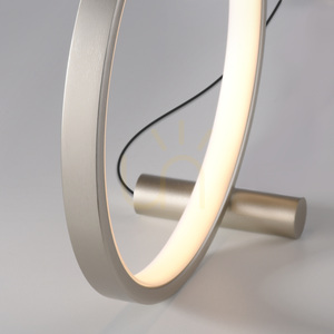 Stolní lampa Zuma Line MINI RITUS 15395-21 stříbrná LED 13 W small 9