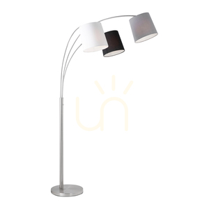 Stojací lampa MELVIN 15461-55 Silver 3xE27 small 1