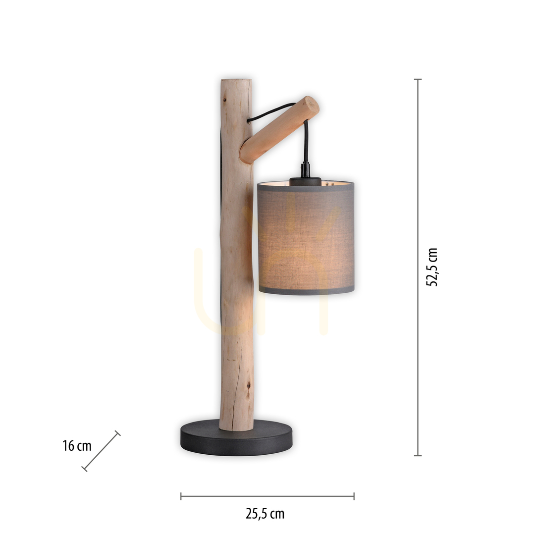 Náhled Stolní lampa GREEN TRIB 15784-29 Wood 1xE27 Stolní lampa GREEN TRIB 15784-29 Wood 1xE27