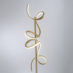 CURLS 19031-60 Mosazná stojací lampa 2xLED 8 CURLS 19031-60 Mosazná stojací lampa 2xLED small 8