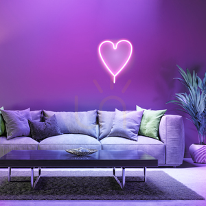 Nástěnné svítidlo NEON-HERZ 85020-87 Růžová 1xLED 2 Nástěnné svítidlo NEON-HERZ 85020-87 Růžová 1xLED small 2