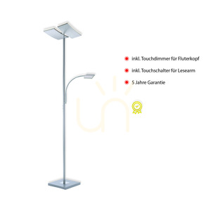 RUBEN Stojací lampa 11725-55 Stříbrná 2xLED 3 RUBEN Stojací lampa 11725-55 Stříbrná 2xLED small 3